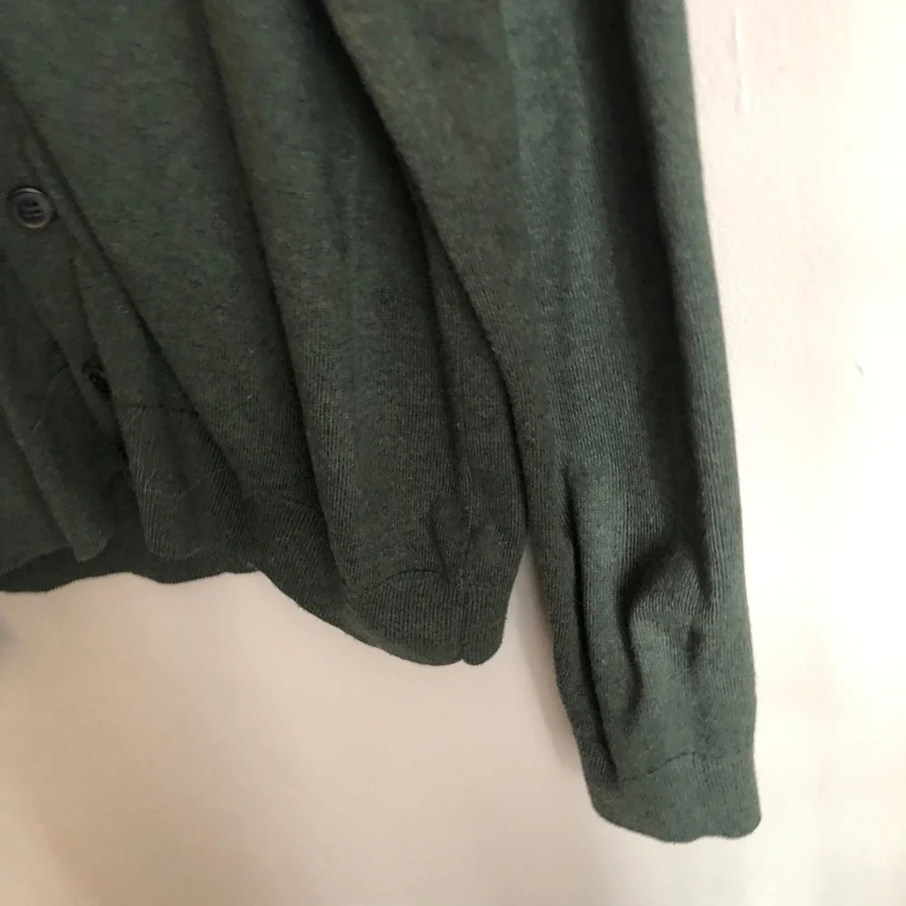 St. John's Bay Green Cardigan